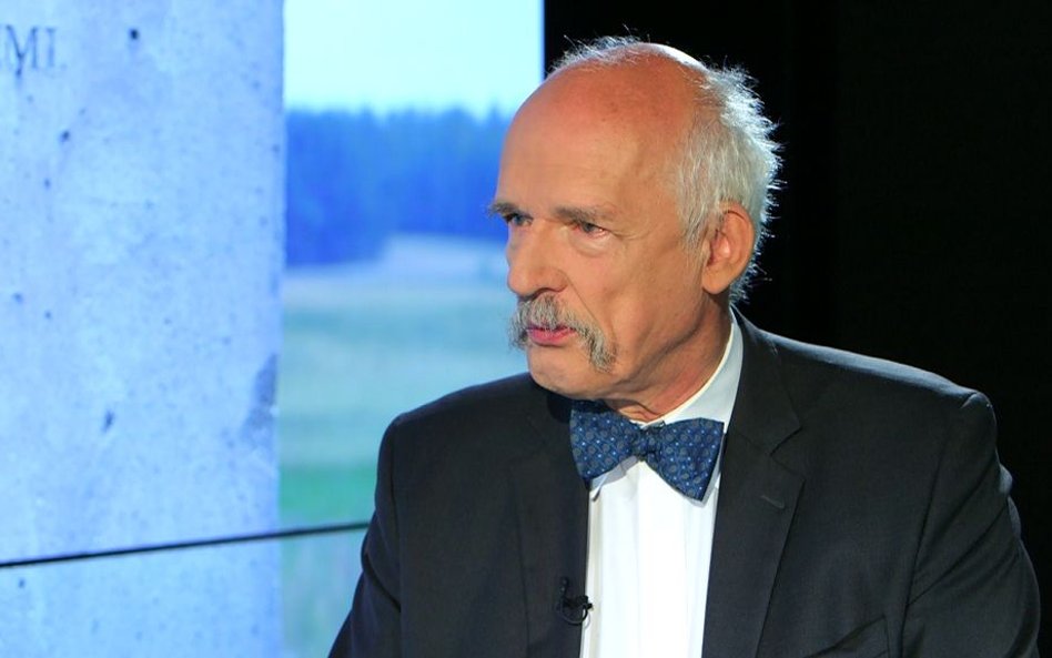 Korwin-Mikke o ustawie o IPN: Trzeba było iść w zaparte