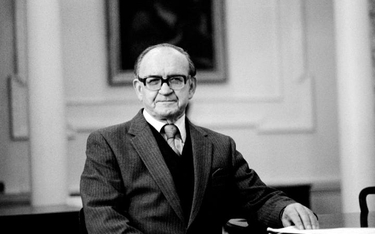 Prezydent RP na uchodźstwie Kazimierz Sabbat w przemówieniu wygłoszonym na początku marca 1989 r. ut