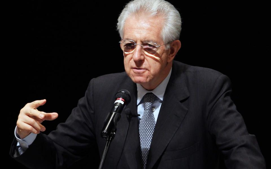 Premier Włoch Mario Monti