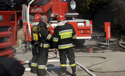 Pożar w szpitalu w Szczecinie. Jedna osoba nie żyje