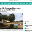 Dania: Zbudowali most, okazał się za krótki
