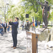 Pomnik Emila Czecha, współfinansowany przez Biuro Upamiętniania Walk i Męczeństwa IPN, odsłonięty w 