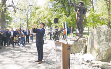 Pomnik Emila Czecha, współfinansowany przez Biuro Upamiętniania Walk i Męczeństwa IPN, odsłonięty w 