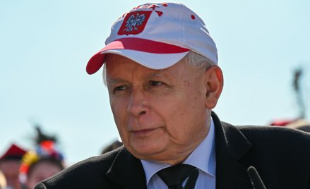 Prezes PiS Jarosław Kaczyński wygłosił przemówienie podczas pikniku rodzinnego w Woli Rzędzińskiej