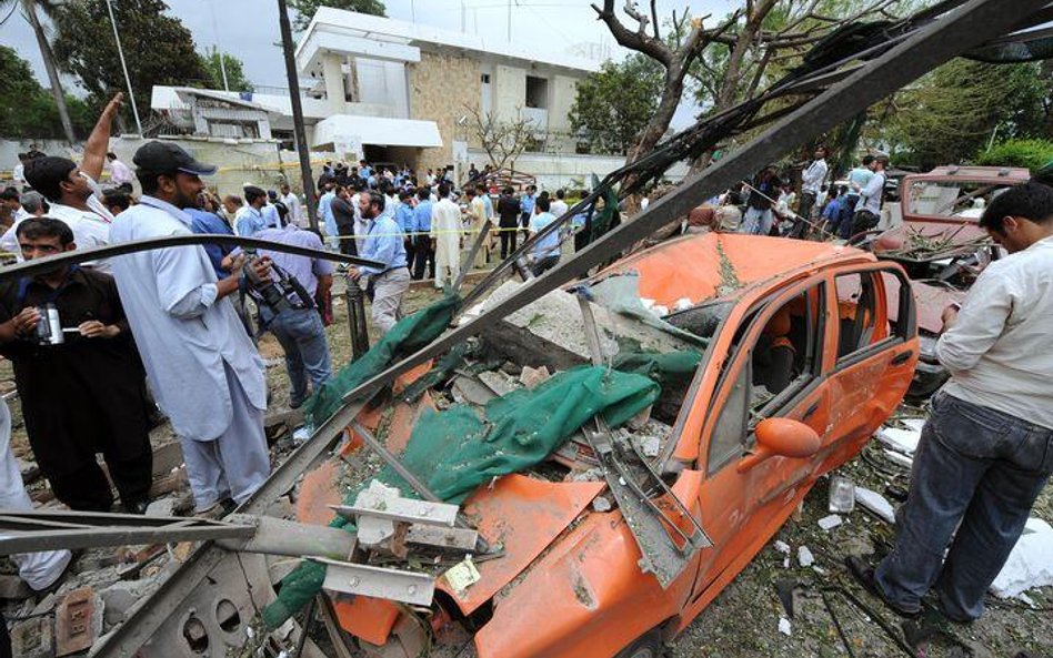Pakistan: atak na duńską ambasadę
