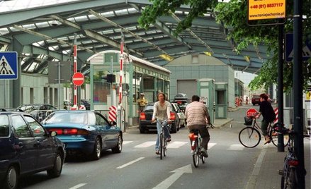 Frankfurt nad Odrą Przejście graniczne z Polską