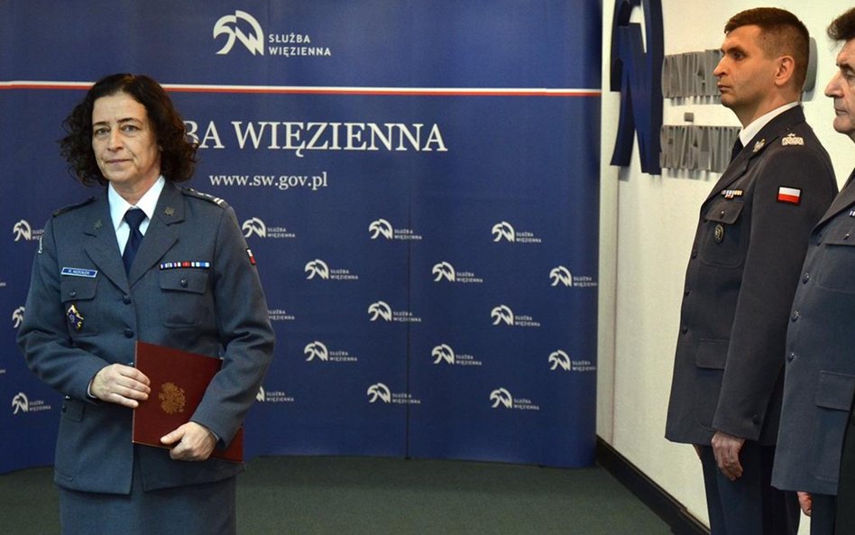 Ppłk Renatę Niziołek, Zastępca Dyrektora Generalnego Służby Więziennej.