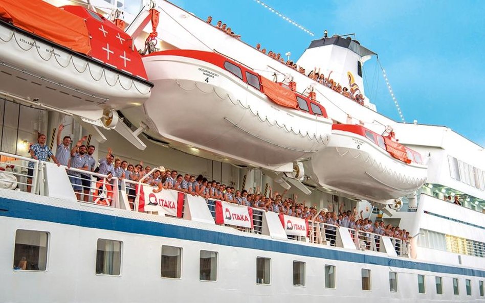 Ocean Majesty płynie w pierwszym rejsie pod banderą Itaki