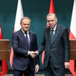 Premier Donald Tusk i prezydent Turcji Recep Tayyip Erdoğan w Ankarze