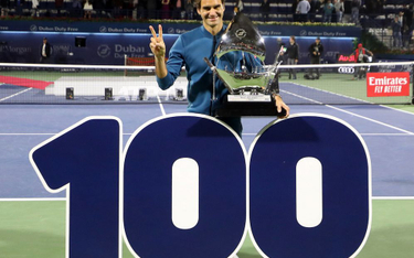 Setny tytuł Rogera Federera