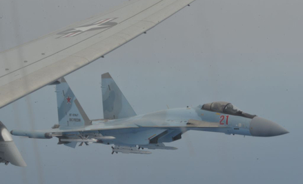 Rosyjskie Su-35 przechwyciły samolot USA nad Morzem Śródziemnym