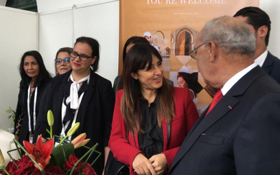 Targi otwierała sekretarz stanu ds. turystyki Lamia Boutaleb, a gościł na nich też sekretarz general
