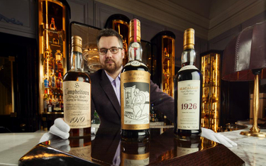 Największa na świecie kolekcja whisky idzie pod młotek. Może być warta 8 mln funtów
