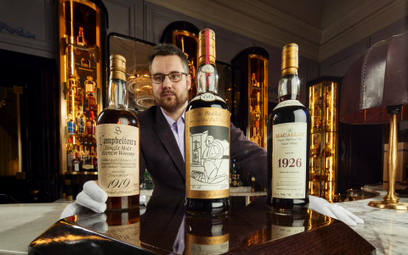Największa na świecie kolekcja whisky idzie pod młotek. Może być warta 8 mln funtów