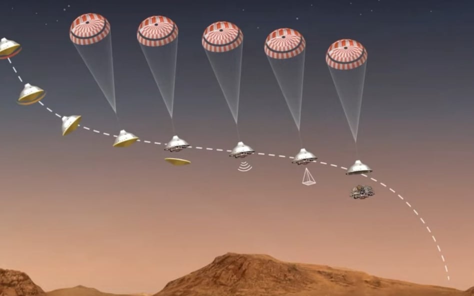 Łazik NASA ląduje na Marsie. Przełom w poszukiwaniu życia?