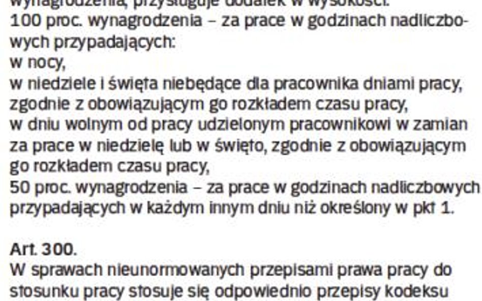 Wyciąg z przepisów