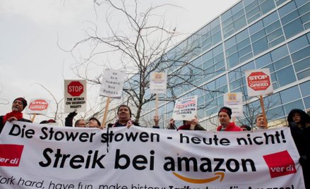 Niemiecki Amazon strajkuje do nowego roku