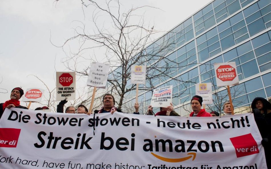 Niemiecki Amazon strajkuje do nowego roku