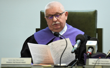 Sędzia SN Marek Pietruszyński podczas posiedzenia Izby Karnej Sądu Najwyższego