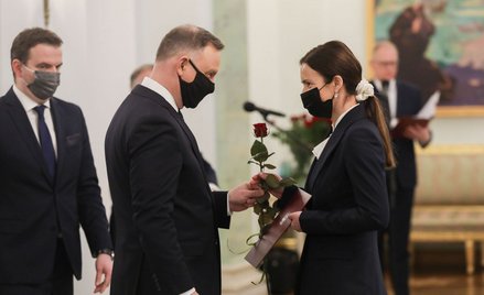 Mirosława Chyr zaledwie w marcu otrzymała nominację na urząd sędziego z rąk prezy- denta RP