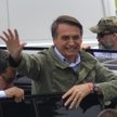 Jair Bolsonaro na przedwyborczym wiecu