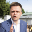 Przewodniczący partii Polska 2050 Szymon Hołownia