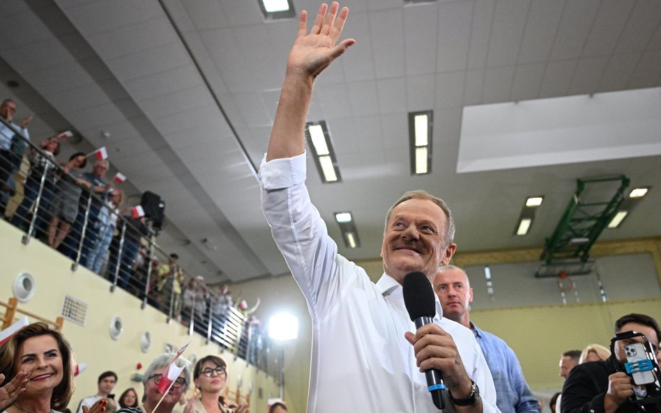 Przewodniczący Platformy Obywatelskiej Donald Tusk