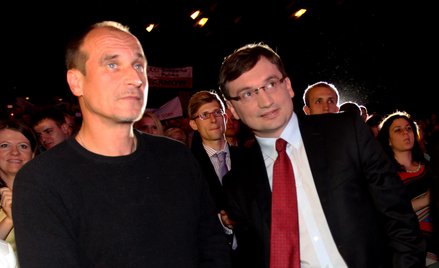 Paweł Kukiz i Zbigniew Ziobro w 2013 roku