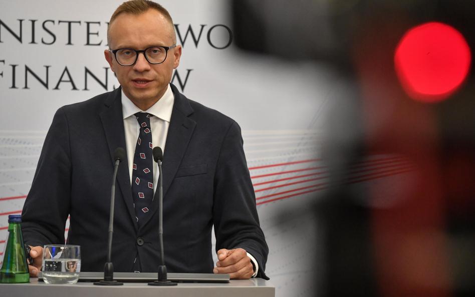 Wiceminister finansów Artur Soboń