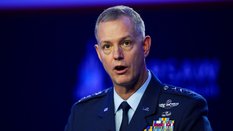 Generał Alexus Grynkewich – naczelny dowódca sił NATO w Europie – podczas konferencji Warsaw Securit