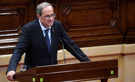 Jeśli Quim Torra wprowadzi w życie czwartkowe zapowiedzi, zapewne frafi do więzienia