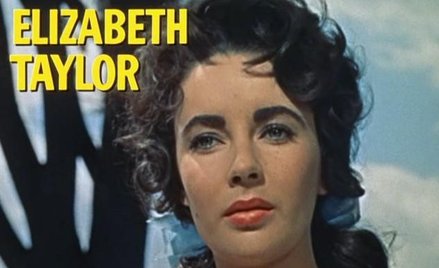 Elizabeth Taylor w filmie Olbrzym, 1956.