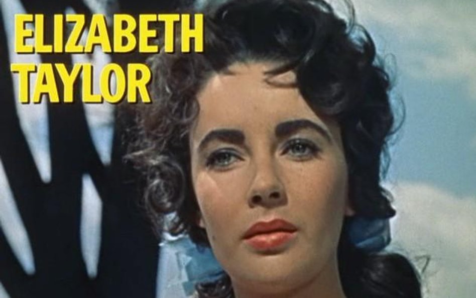 Elizabeth Taylor w filmie Olbrzym, 1956.