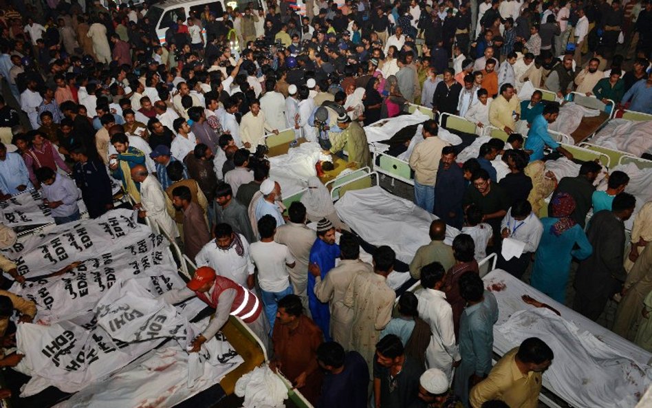 Pakistan: Eksplozja w pobliżu Lahaur, 45 zabitych