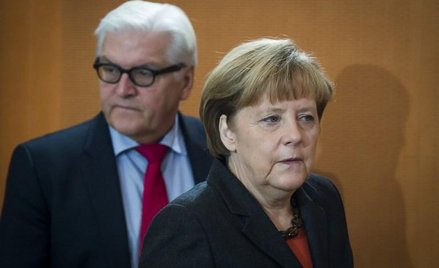 Angela Merkel i Frank-Walter Steinmeier