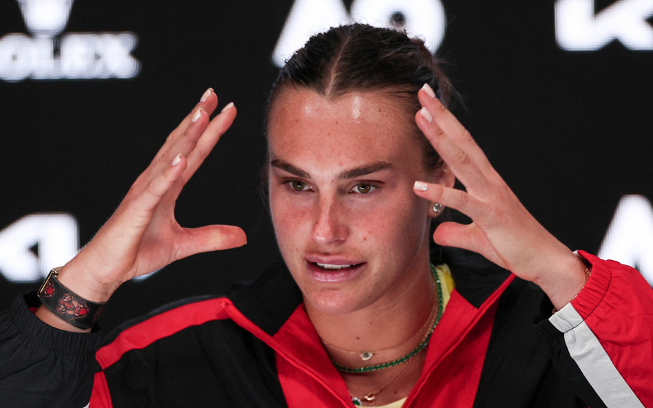 Czy Aryna Sabalenka zostanie ukarana? Obsceniczny gest liderki WTA