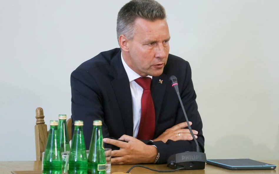 Prezes zarządu Portu Lotniczego w Gdańsku Tomasz Kloskowski zeznaje przed sejmową Komisją śledczą ds