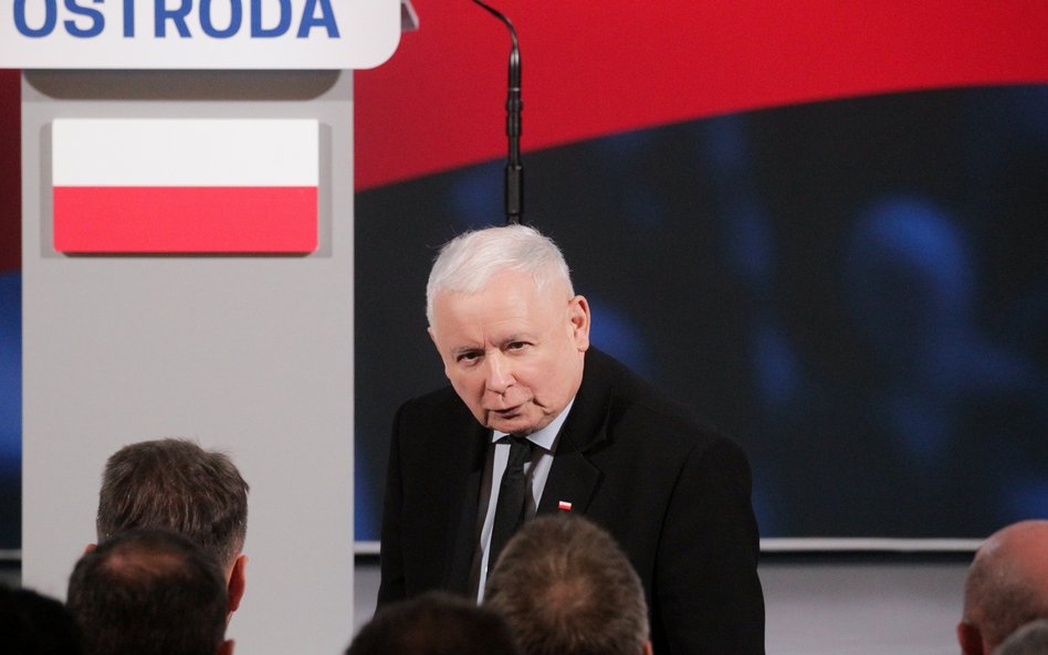 Prezes Prawa i Sprawiedliwości Jarosław Kaczyński
