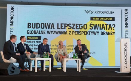 Panel dyskusyjny: Budowa lepszego świata? Globalne wyzwania z perspektywy branży nieruchomości . Na 