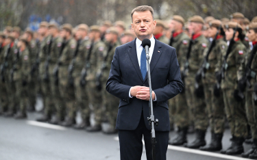 Mariusz Błaszczak na potrzeby spotu wyborczego odtajnił plany obrony kraju.