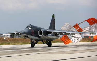 Rosyjski Su-25. Taki samolot pilotował Botaszew