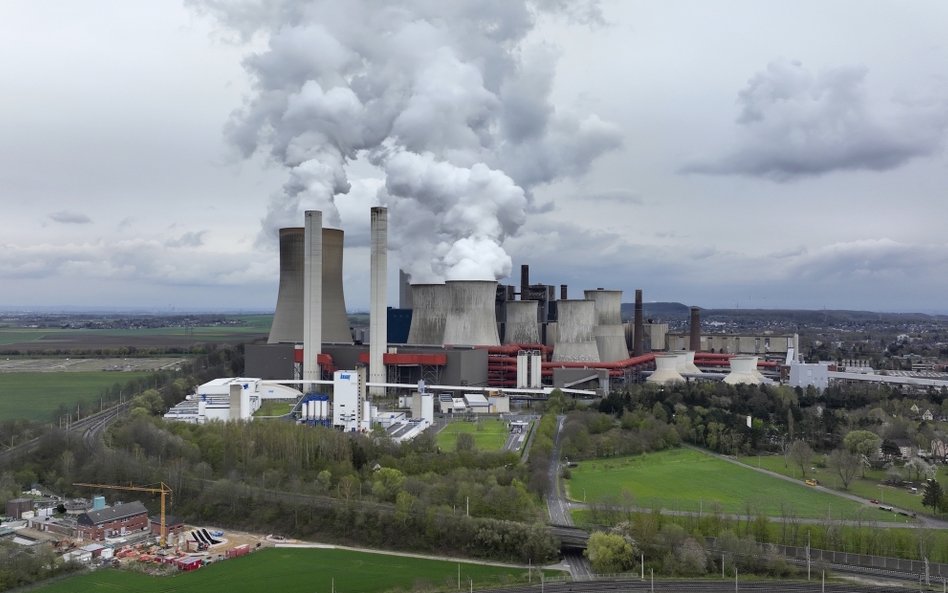 Opalana węglem elektrownia w Niemczech.