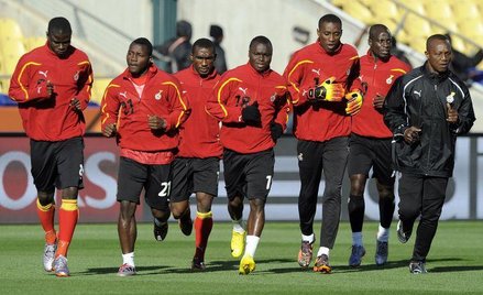 Trening reprezentacji Ghany