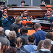 Pogrzeb jednej z 20 ofiar zamachu w Kerczu