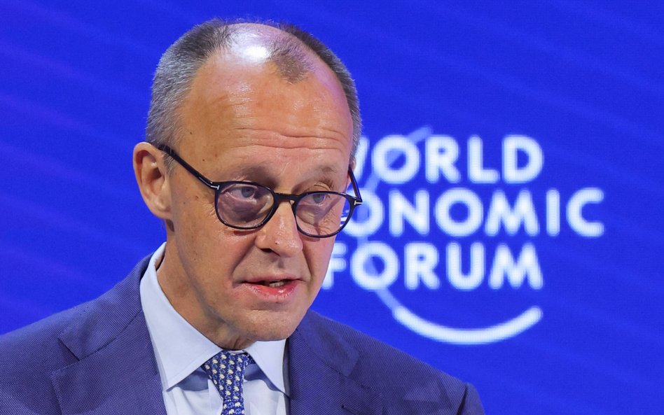 Merz w Davos: Weszliśmy w groźną erę wielkich mocarstw