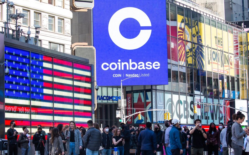 #WykresDnia: Krach Coinbase