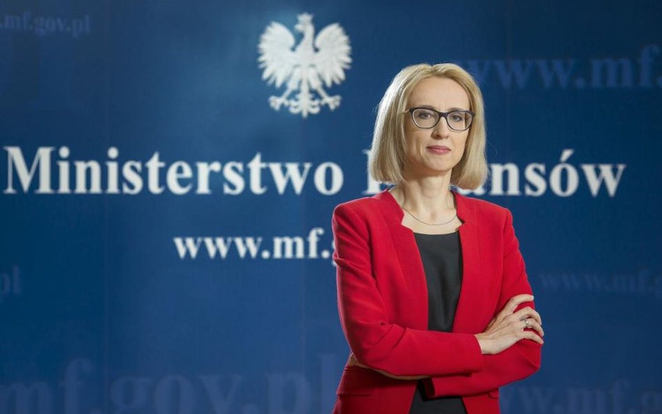 Minister finansów Teresa Czerwińska