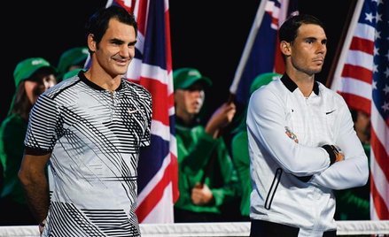 Roger Federer i Rafael Nadal, czyli spotkanie magii i siły.