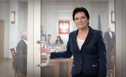 Platforma idealnie zdefiniowała swoją ofertę w spocie, w którym Ewa Kopacz zamyka drzwi do pokoju, w