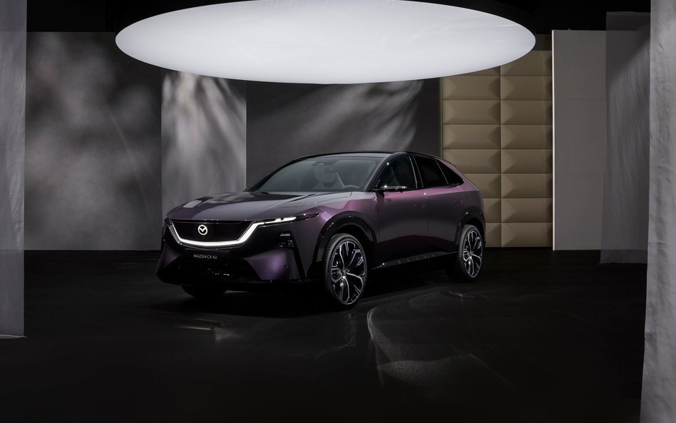 Mazda CX-6e - odważnie stylizowany SUV z napędem elektrycznym